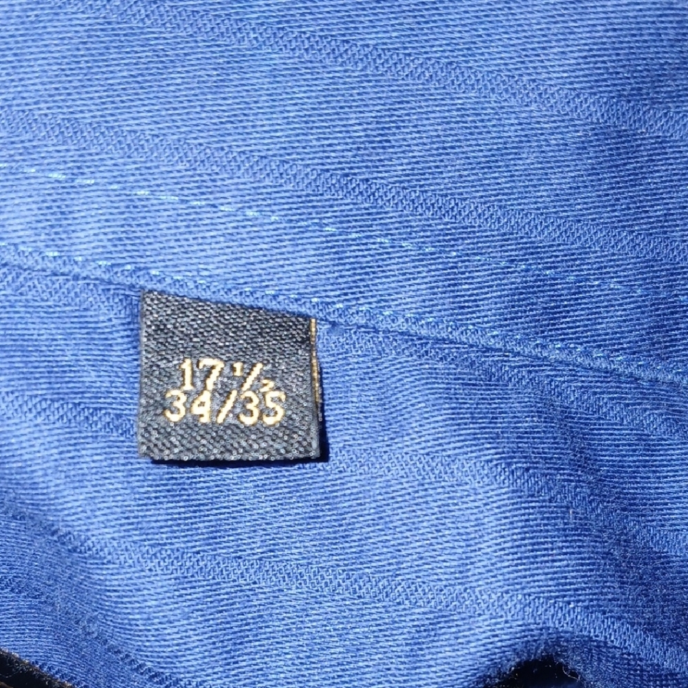 Men's Blue Dress Shirt